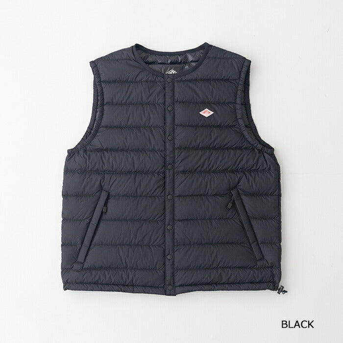 ダントンクルーネックインナーダウンベスト(DT-A0002RRT)NYLONTAFFETAINNERDOWNCREWNECKVESTDANTON(レディース)【2025秋冬】*送料無料*【後払い決済不可】*