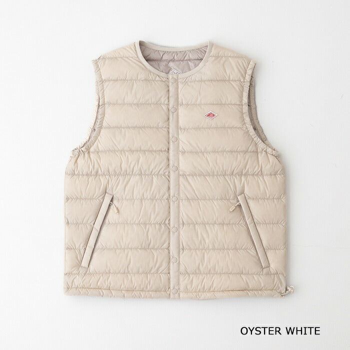 ダントンクルーネックインナーダウンベスト(DT-A0002RRT)NYLONTAFFETAINNERDOWNCREWNECKVESTDANTON(レディース)【2025秋冬】*送料無料*【後払い決済不可】*