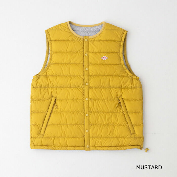 ダントンクルーネックインナーダウンベスト(DT-A0002RRT)NYLONTAFFETAINNERDOWNCREWNECKVESTDANTON(レディース)【2025秋冬】*送料無料*【後払い決済不可】*