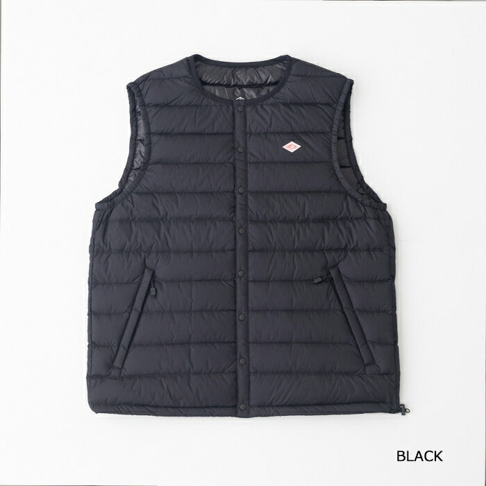 ダントンインナーダウンベスト(DT-A0026RRT)NYLONTAFFETAINNERDOWNCREWNECKVESTDANTON(メンズ)【2025秋冬】*送料無料*【後払い決済不可】*