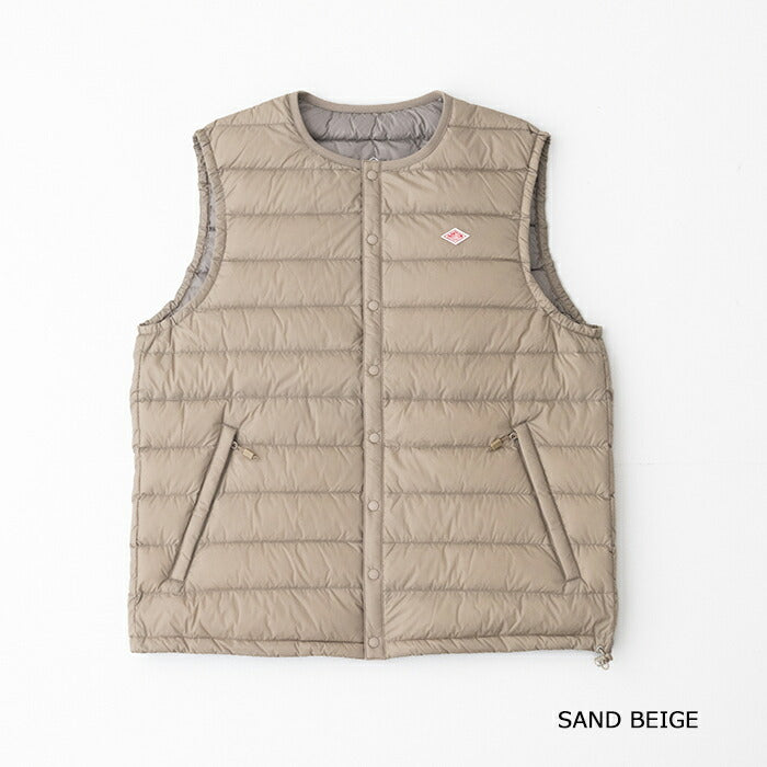ダントンインナーダウンベスト(DT-A0026RRT)NYLONTAFFETAINNERDOWNCREWNECKVESTDANTON(メンズ)【2025秋冬】*送料無料*【後払い決済不可】*