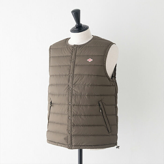 ダントンインナーダウンベスト(DT-A0026RRT)NYLONTAFFETAINNERDOWNCREWNECKVESTDANTON(メンズ)【2025秋冬】*送料無料*【後払い決済不可】*