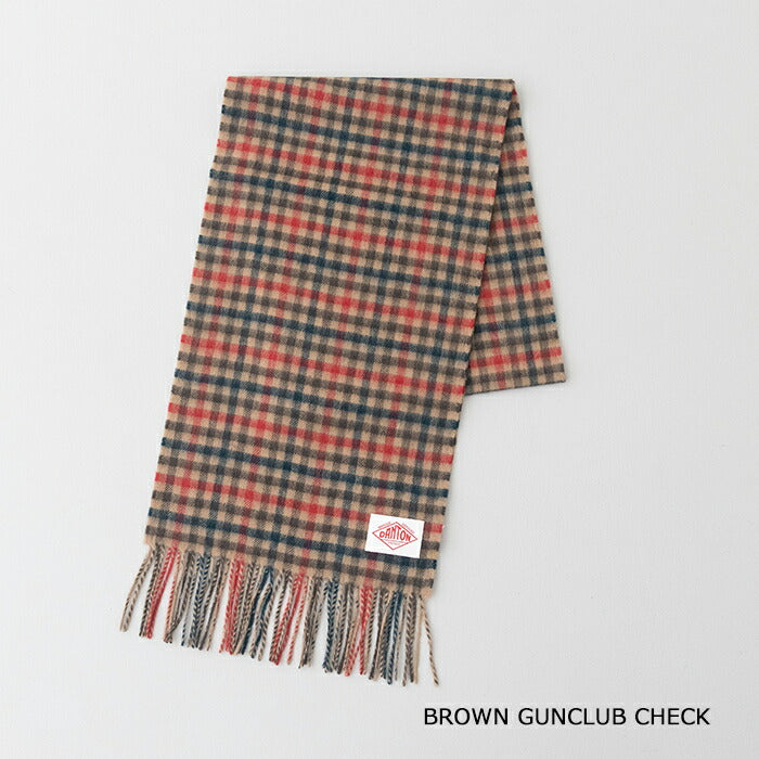 ダントンウールカシミアマフラー(DT-H0226WCM)WOOLCASHMEREMUFFLERDANTON(小物)【2025秋冬】*送料無料*【後払い決済不可】*