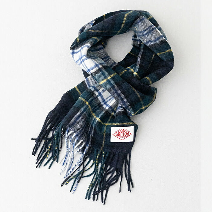 ダントンウールカシミアマフラー(DT-H0226WCM)WOOLCASHMEREMUFFLERDANTON(小物)【2025秋冬】*送料無料*【後払い決済不可】*