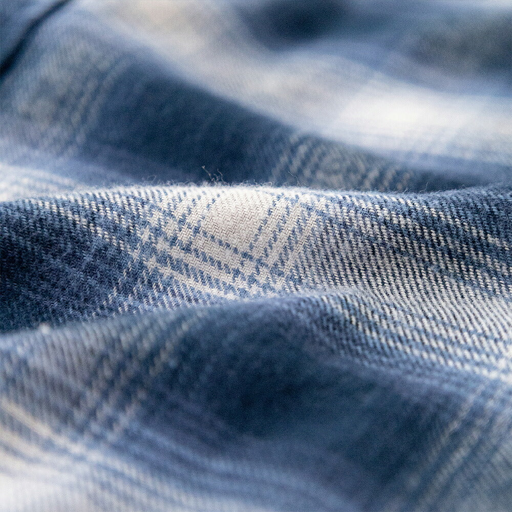 ダントン  フランネル レギュラーカラー長袖シャツ  (DT-B0477 BNL)  BRUSHED FLANNEL REGULAR COLLAR L/S SHIRT  DANTON(メンズ)