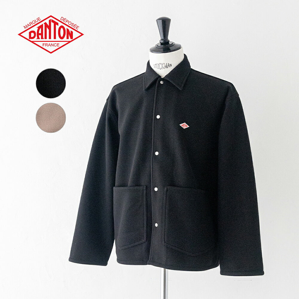 ダントン  フリースライク カバーオール  (DT-A0770 NDP)  BRUSHED JERSEY COVERALLS JACKET  DANTON(メンズ)