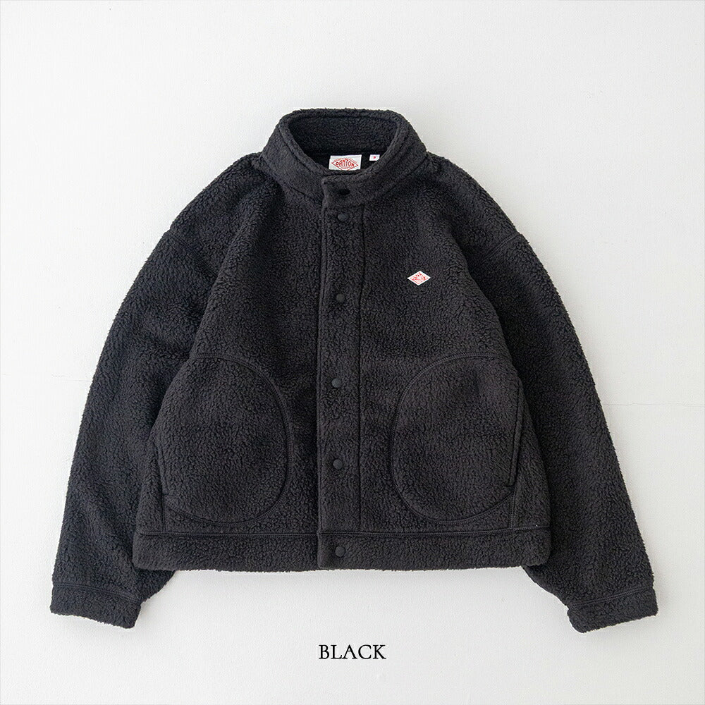 ダントン  ダブルフェイスボア スタンドカラージャケット  (DT-A0699 WNN)  W FACE BOA STAND COLLAR JACKET  DANTON(レディース)