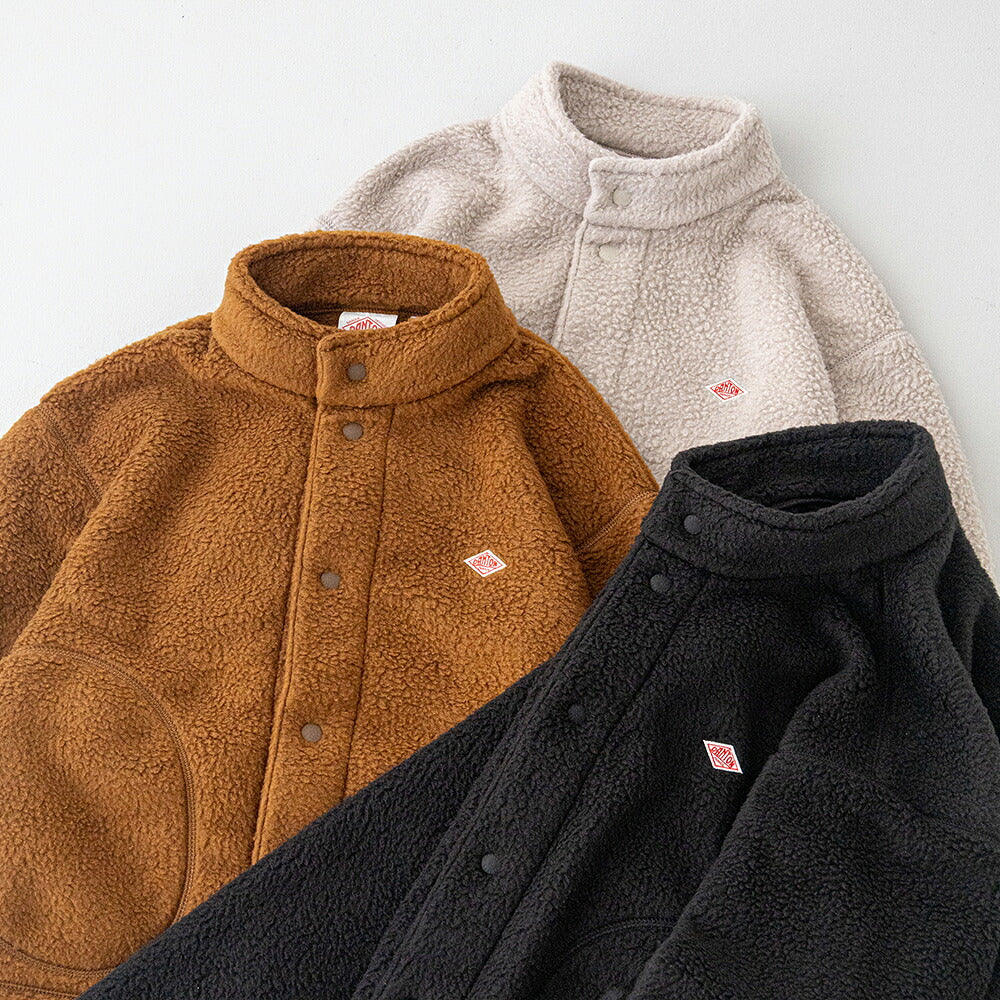 ダントン  ダブルフェイスボア スタンドカラージャケット  (DT-A0699 WNN)  W FACE BOA STAND COLLAR JACKET  DANTON(レディース)