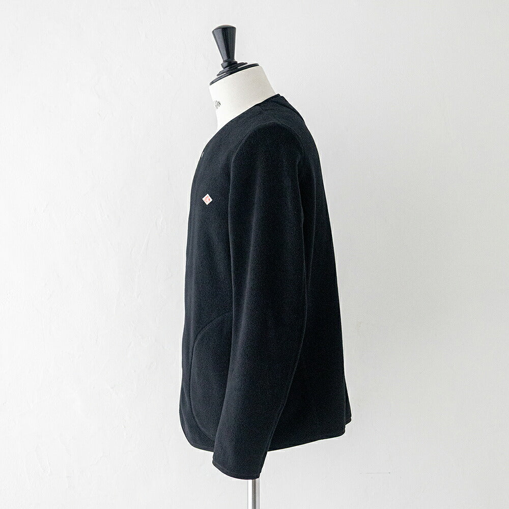 ダントン  フリース カラーレスジャケット  (JD-8939)  FLEECE COLLARLESS JACKET  DANTON(メンズ)