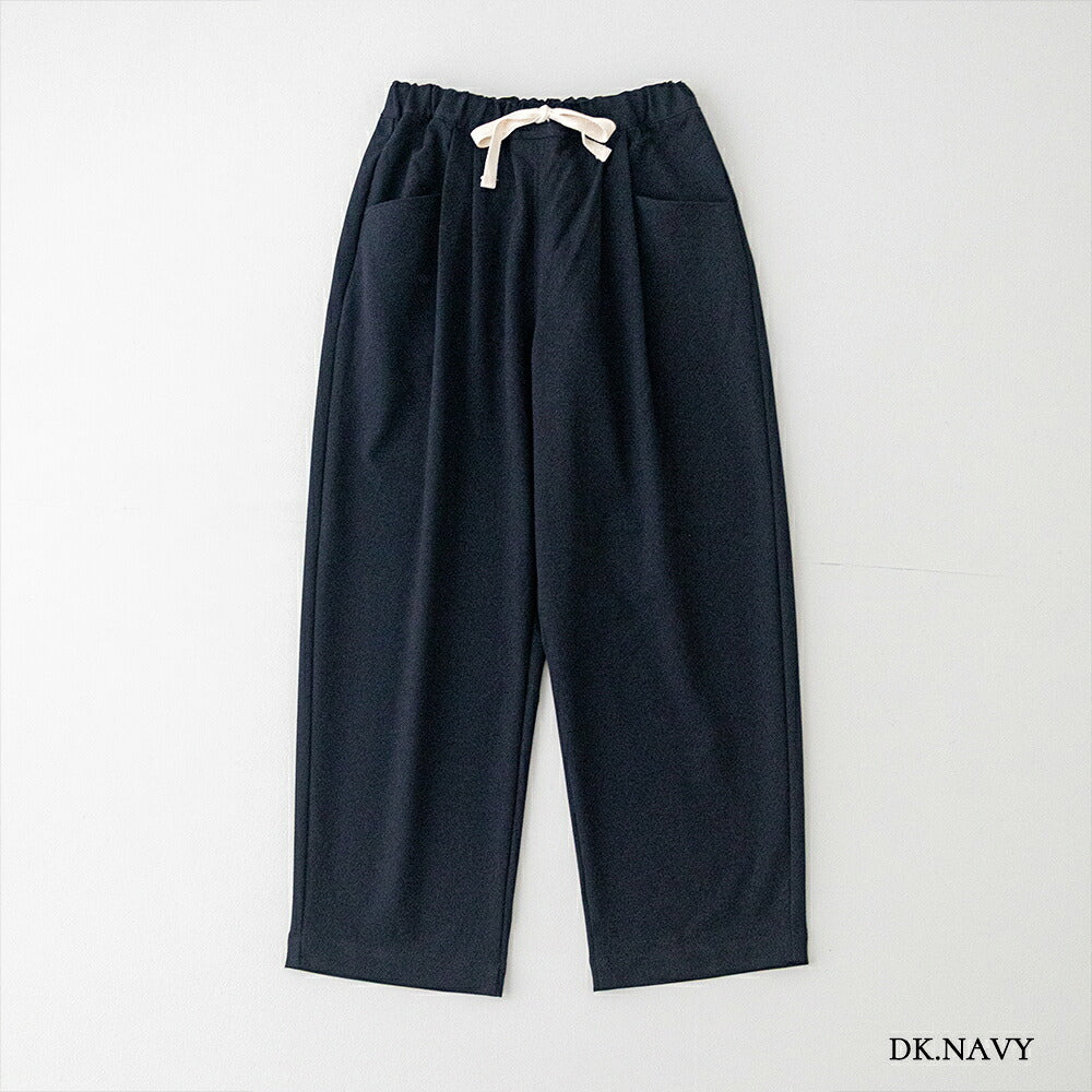 ダントン  ポリエステルフランネルタックパンツ  (DT-E0274 FLP)  POLYESTER FLANNEL TUCK PANTS  DANTON(レディース)