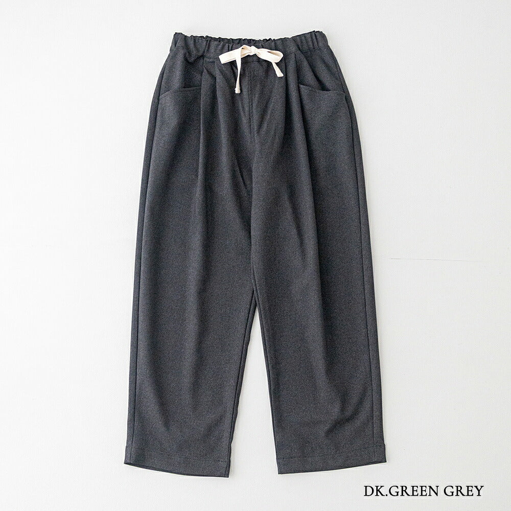 ダントン  ポリエステルフランネルタックパンツ  (DT-E0274 FLP)  POLYESTER FLANNEL TUCK PANTS  DANTON(レディース)