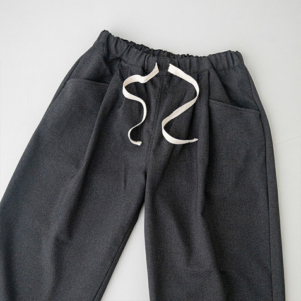 ダントン  ポリエステルフランネルタックパンツ  (DT-E0274 FLP)  POLYESTER FLANNEL TUCK PANTS  DANTON(レディース)