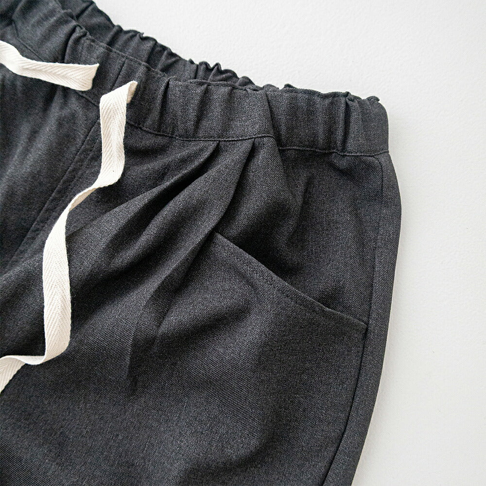ダントン  ポリエステルフランネルタックパンツ  (DT-E0274 FLP)  POLYESTER FLANNEL TUCK PANTS  DANTON(レディース)