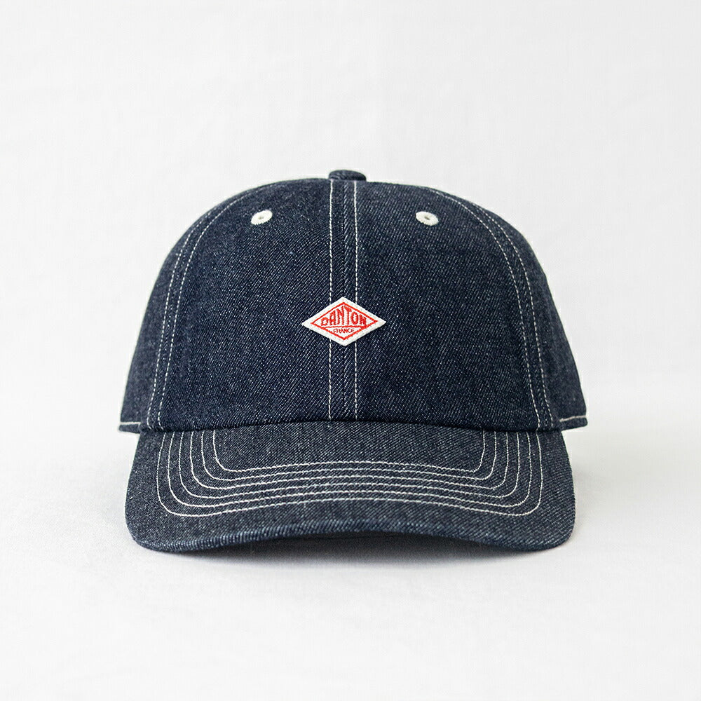ダントン  デニム 6Pキャップ  (DT-H0227 YMN)  10oz DENIM 6PANEL CAP  DANTON(帽子)