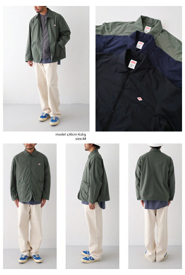 ダントンNYLONTUSSERJACKET(DT-A0276NTU)NYLONTUSSERJACKETDANTON(メンズ)【2023春夏】*送料無料*【後払い決済不可】*