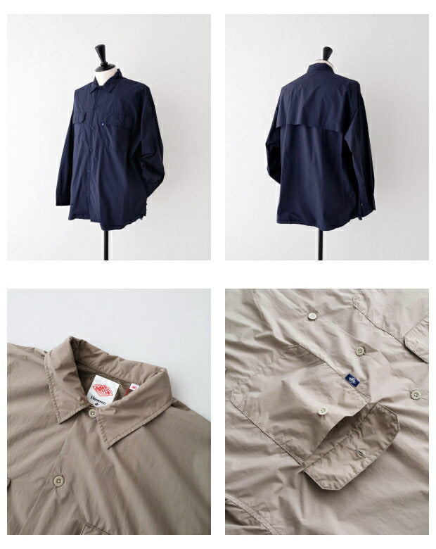 ダントンNYLONTUSSERNYLONSHIRT(DT-A0316NTU)NYLONTUSSERNYLONSHIRTDANTON(メンズ)【2023春夏】*送料無料*【後払い決済不可】*