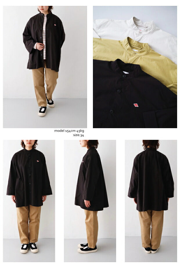 ダントンWEATHERBIOWASHERSTANDCOLLARLONGJACKET(DT-A0294HCD)WEATHERBIOWASHERSTANDCOLLARLONGJACKETDANTON(レディース)【2023春夏】*送料無料*【後払い決済不可】*