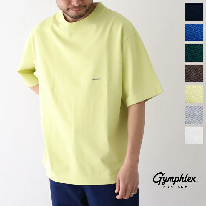ジムフレックスロゴ刺繍半袖ビッグTシャツ(J-9271HWJ)HEAVYWEIGHTJERSEYCREWNECKS/ST-SHIRTSGymphlex(メンズ)*送料無料*【後払い決済不可】【ポイント10倍】期間限定5/911:00〜5/181:59