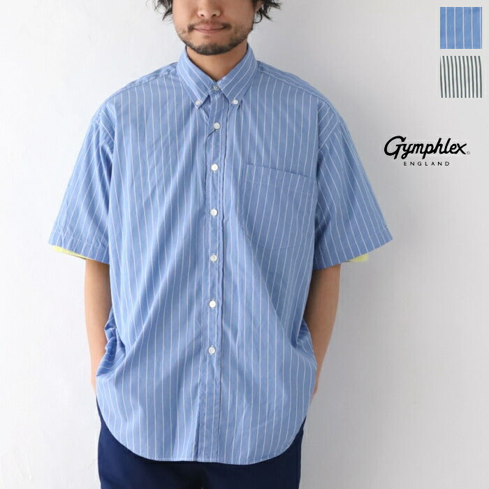 ジムフレックスオックスフォードB.Dシャツ(J-0643YOX)OXFORDBDSHIRTL/SGymphlex(メンズ)【2023春夏】*送料無料*【後払い決済不可】【ポイント10倍】期間限定5/911:00〜5/181:59