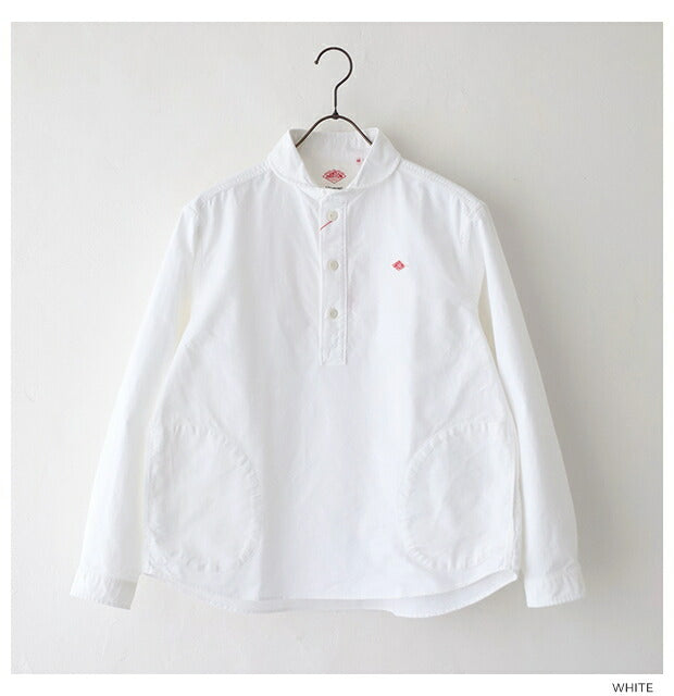 ダントンオックスフォード丸襟プルオーバーシャツ(DT-B0281SOX)OXFORDROUNDCOLLARP.OSHIRTL/SDANTON(レディース)【2024春夏】*送料無料*【後払い決済不可】*