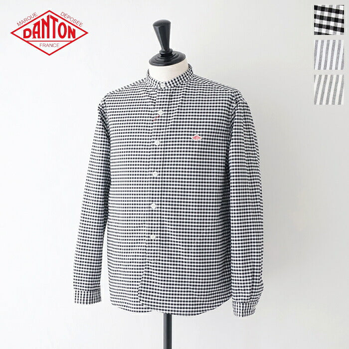 ダントンコットンリネンカバーオールシャツ(DT-B0240WCL)C/LWEATHERCLOTHCOVERALLSHIRTDANTON(メンズ)【2024春夏】*送料無料*【後払い決済不可】*