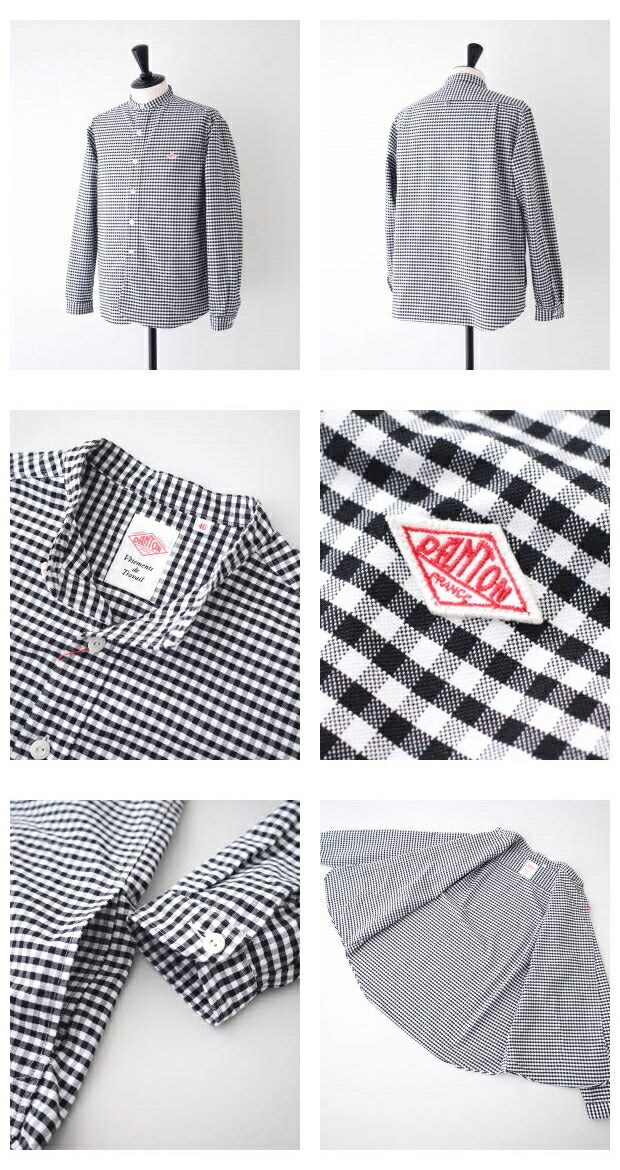 ダントンコットンリネンカバーオールシャツ(DT-B0240WCL)C/LWEATHERCLOTHCOVERALLSHIRTDANTON(メンズ)【2024春夏】*送料無料*【後払い決済不可】*