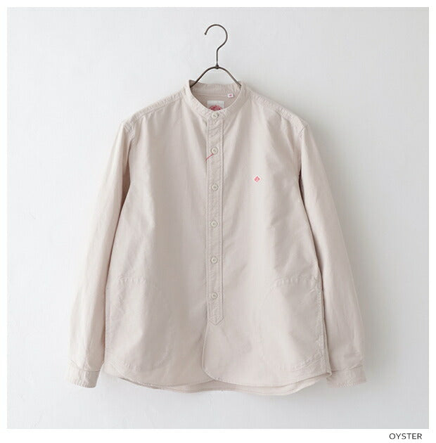 ダントンオックスフォードバンドカラーシャツ(DT-B0280SOX)OXFORDBANDCOLLARSHIRTL/SDANTON(メンズ)*送料無料*【後払い決済不可】*
