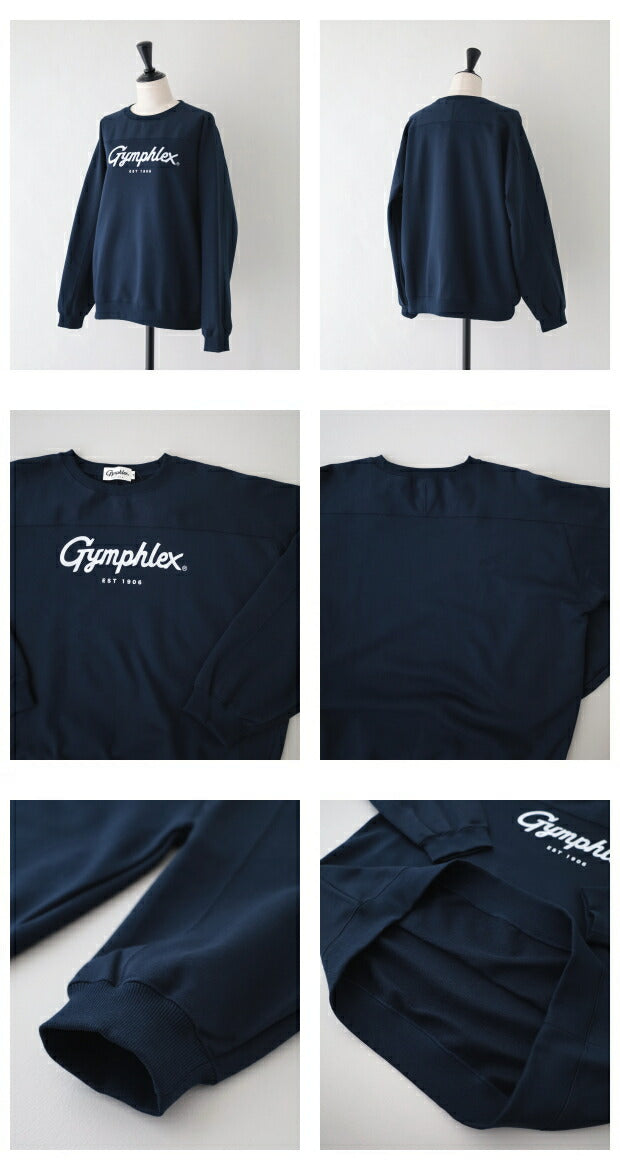 ジムフレックスライトデニムボタンダウンシャツ(GY-B0197SDM)LIGHTDENIMB.D.SHIRTL/SGymphlex(レディース)【2023秋冬】*送料無料*【後払い決済不可】【ポイント10倍】期間限定3/2120:00〜3/271:59