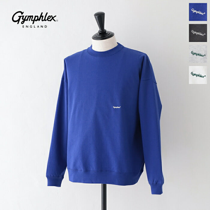 ジムフレックスクルーネックプルオーバー(GY-C0292TCF)T/CFLEECYSWINGSLEEVECREWNECKP.O.Gymphlex(メンズ)*送料無料*【後払い決済不可】【ポイント10倍】期間限定3/1120:00〜3/211:59