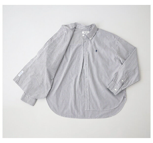 ジムフレックスライトデニムボタンダウンシャツ(GY-B0197SDM)LIGHTDENIMB.D.SHIRTL/SGymphlex(レディース)【2023秋冬】*送料無料*【後払い決済不可】【ポイント10倍】期間限定3/2120:00〜3/271:59
