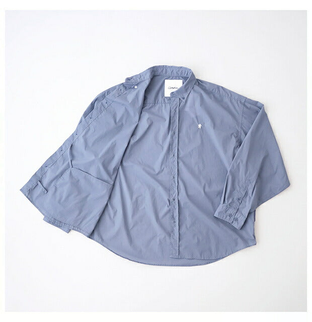 ジムフレックスマルチストライプバンドカラーシャツ(GY-B0245MTS)MULTISTRIPEBANDCOLLARSHIRTL/SGymphlex(メンズ)【2024春夏】*送料無料*【後払い決済不可】*