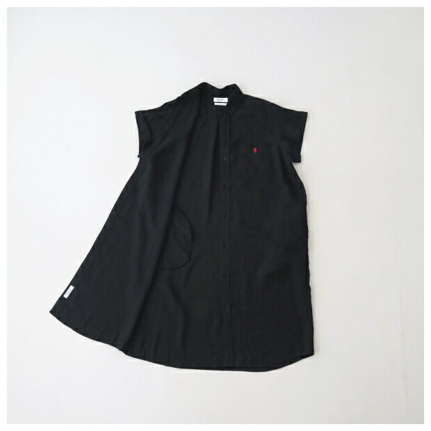 ジムフレックスリネンクロスレギュラーカラーシャツワンピース(GY-B0243KLS)LINENCLOTHREGULARCOLLARSHIRTDRESSGymphlex(レディース)【2024春夏】*送料無料*【後払い決済不可】*