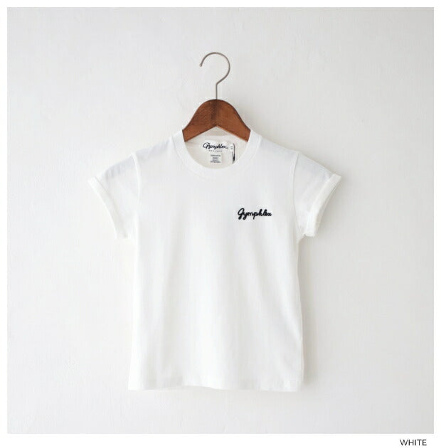 ジムフレックスキッズクルーネック半袖プルオーバー(J-1228CH)COMBEDCOTTONJERSEYT-SHIRTSGymphlex(キッズ)【2024春夏】*送料無料*【後払い決済不可】*