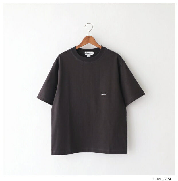 ジムフレックスロゴ刺繍半袖ビッグTシャツ(J-9271HWJ)HEAVYWEIGHTJERSEYCREWNECKS/ST-SHIRTGymphlex(メンズ)【2024春夏】*送料無料*【後払い決済不可】*