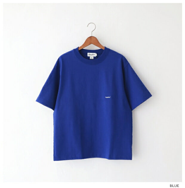ジムフレックスロゴ刺繍半袖ビッグTシャツ(J-9271HWJ)HEAVYWEIGHTJERSEYCREWNECKS/ST-SHIRTGymphlex(メンズ)【2024春夏】*送料無料*【後払い決済不可】*