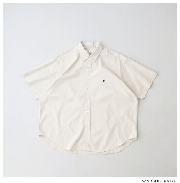 ジムフレックスツイルバイオウォッシュ半袖ボタンダウンシャツ(GY-B0248BIT)TWILLBIOWASHB.D.SHIRTS/SGymphlex(メンズ)【2024春夏】*送料無料*【後払い決済不可】*