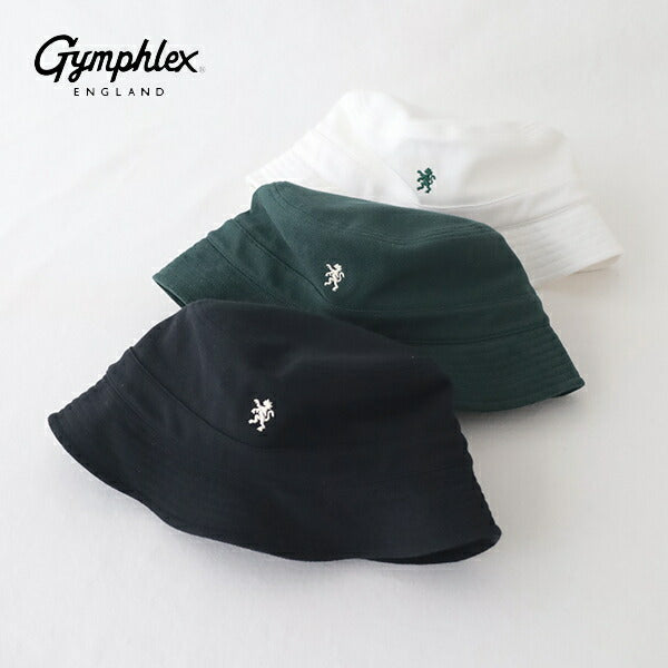 ジムフレックスコットンバケットハット(GY-H0278DYC)DOUBLEYARNMOSSSTITCHJERSEYBUCKETHATGymphlex(帽子)【2024春夏】*送料無料*【後払い決済不可】*