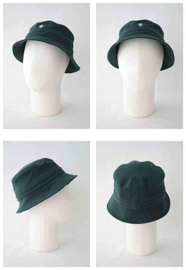 ジムフレックスコットンバケットハット(GY-H0278DYC)DOUBLEYARNMOSSSTITCHJERSEYBUCKETHATGymphlex(帽子)【2024春夏】*送料無料*【後払い決済不可】*