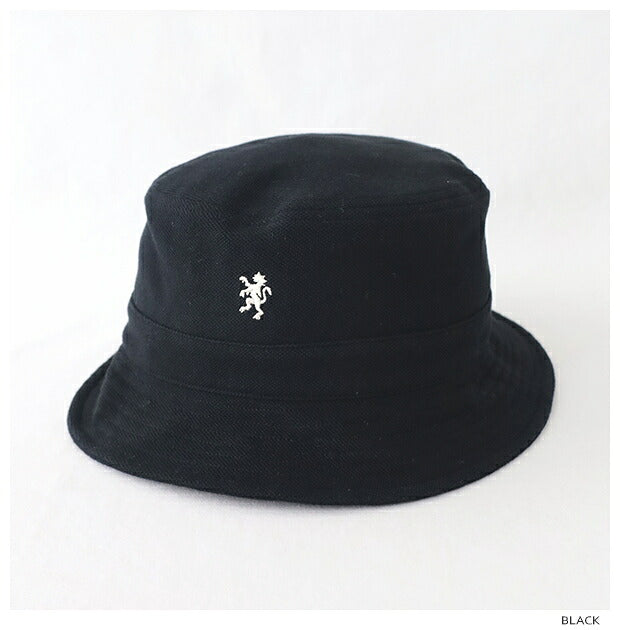 ジムフレックスコットンバケットハット(GY-H0278DYC)DOUBLEYARNMOSSSTITCHJERSEYBUCKETHATGymphlex(帽子)【2024春夏】*送料無料*【後払い決済不可】*