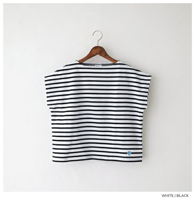 オーシバルコットンロードフレンチスリーブTシャツ(B261)COTTONLOURDB261FRENCHSLEEVEBOATNECKP.O.ORCIVAL(レディース)【2024春夏】*送料無料*【後払い決済不可】*