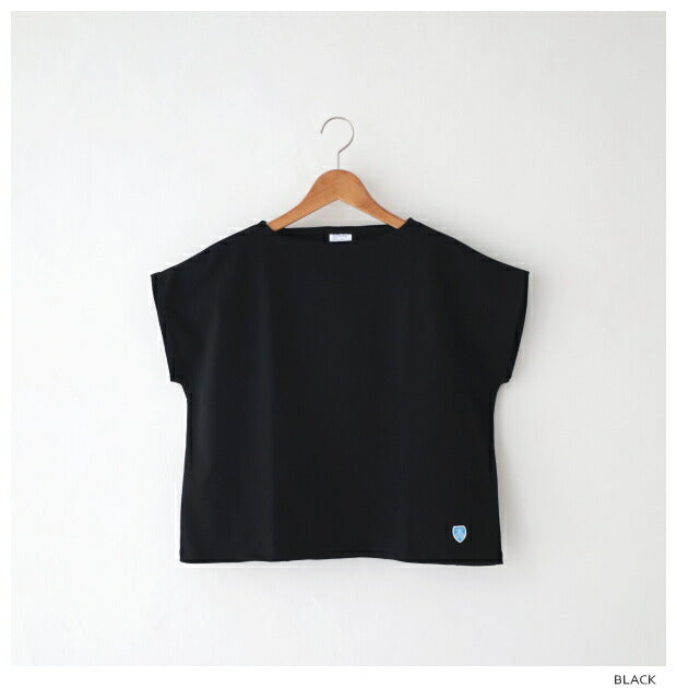 オーシバルコットンロードフレンチスリーブTシャツ(B261)COTTONLOURDB261FRENCHSLEEVEBOATNECKP.O.ORCIVAL(レディース)【2024春夏】*送料無料*【後払い決済不可】*