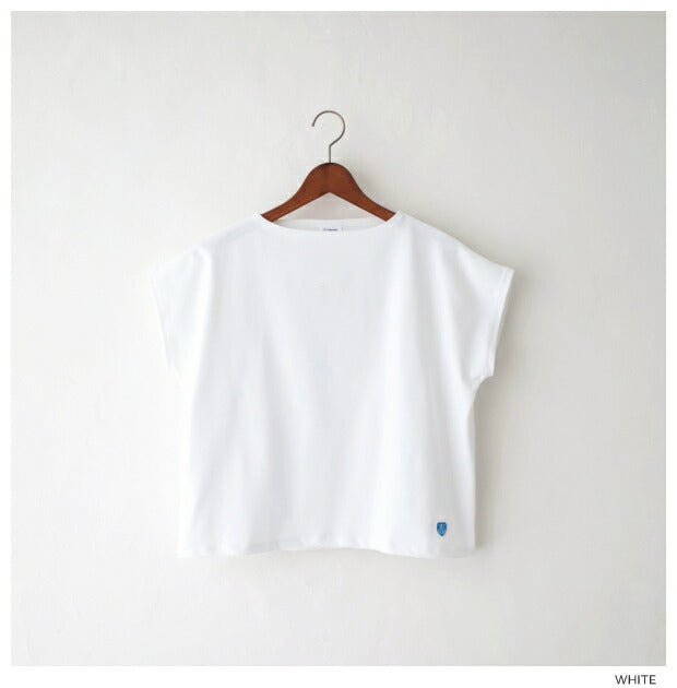 オーシバルコットンロードフレンチスリーブTシャツ(B261)COTTONLOURDB261FRENCHSLEEVEBOATNECKP.O.ORCIVAL(レディース)【2024春夏】*送料無料*【後払い決済不可】*