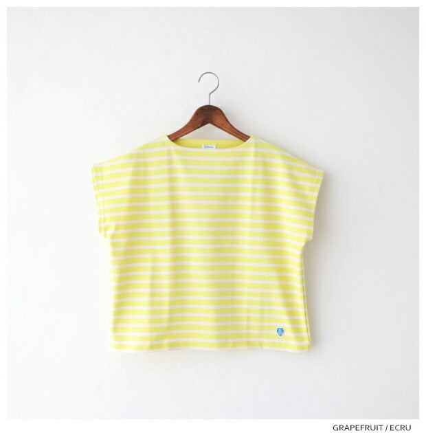 オーシバルコットンロードフレンチスリーブTシャツ(B261)COTTONLOURDB261FRENCHSLEEVEBOATNECKP.O.ORCIVAL(レディース)【2024春夏】*送料無料*【後払い決済不可】*