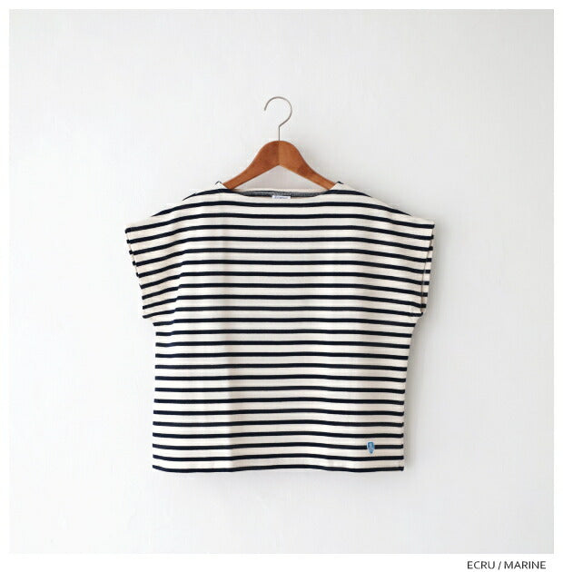 オーシバルコットンロードフレンチスリーブTシャツ(B261)COTTONLOURDB261FRENCHSLEEVEBOATNECKP.O.ORCIVAL(レディース)【2024春夏】*送料無料*【後払い決済不可】*