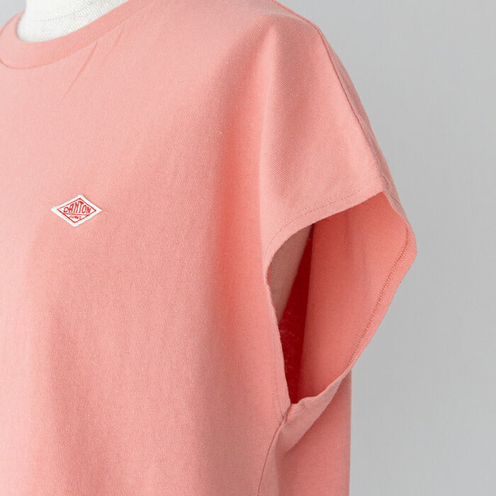ダントンコットンリネンスリーブレスシャツ(DT-B0235VCL)C/LISLUBSLEEVELESSSHIRTDANTON(レディース)【2024春夏】*送料無料*【後払い決済不可】*