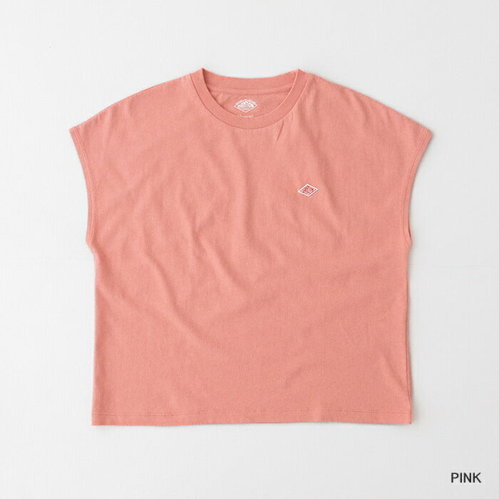 ダントンコットンリネンスリーブレスシャツ(DT-B0235VCL)C/LISLUBSLEEVELESSSHIRTDANTON(レディース)【2024春夏】*送料無料*【後払い決済不可】*