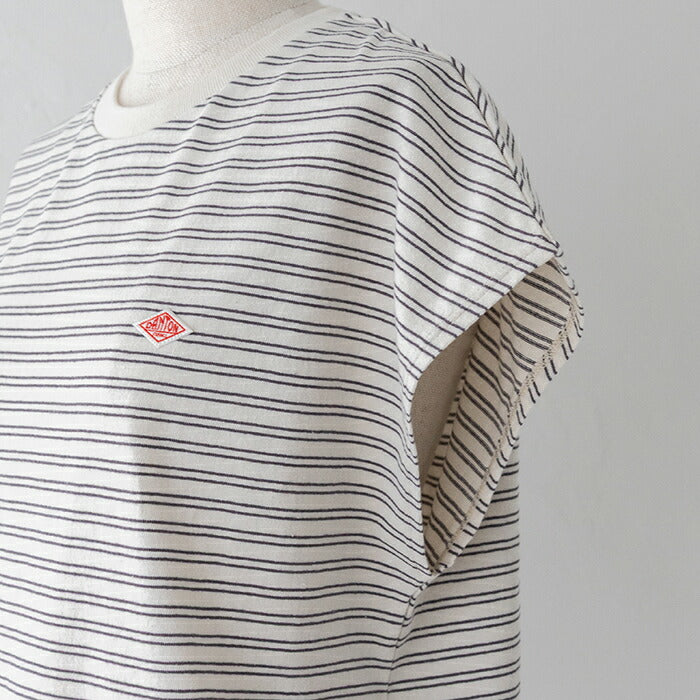 ダントンコットンリネンスリーブレスシャツ(DT-B0235VCL)C/LISLUBSLEEVELESSSHIRTDANTON(レディース)【2024春夏】*送料無料*【後払い決済不可】*