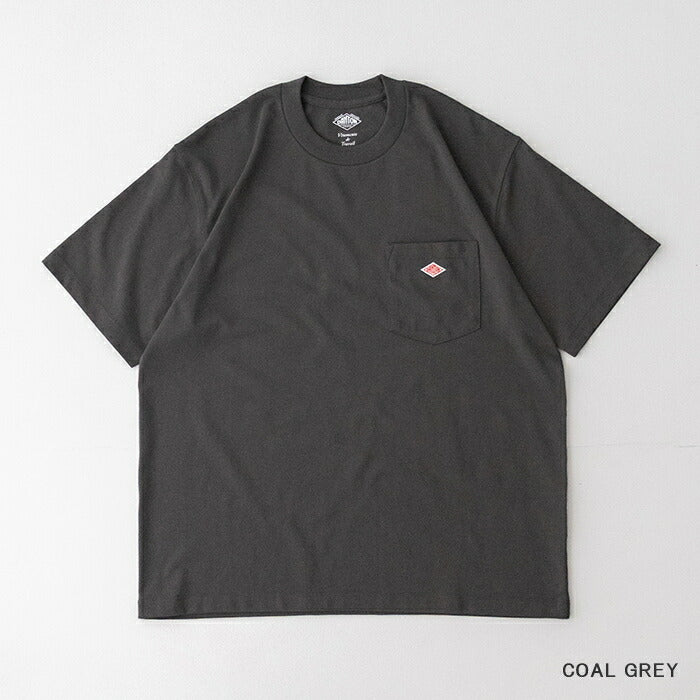 ダントンコットンポリエステルポケットTシャツ(DT-C0198TCB)T/COPENENDJERSEYPOCKETT-SHIRTDANTON(メンズ)【2025春夏】*送料無料*【後払い決済不可】*