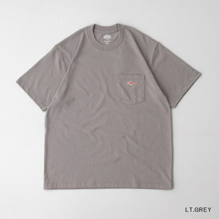 ダントンコットンポリエステルポケットTシャツ(DT-C0198TCB)T/COPENENDJERSEYPOCKETT-SHIRTDANTON(メンズ)【2025春夏】*送料無料*【後払い決済不可】*