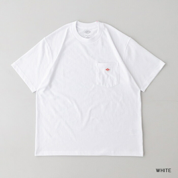 ダントンコットンポリエステルポケットTシャツ(DT-C0198TCB)T/COPENENDJERSEYPOCKETT-SHIRTDANTON(メンズ)【2025春夏】*送料無料*【後払い決済不可】*